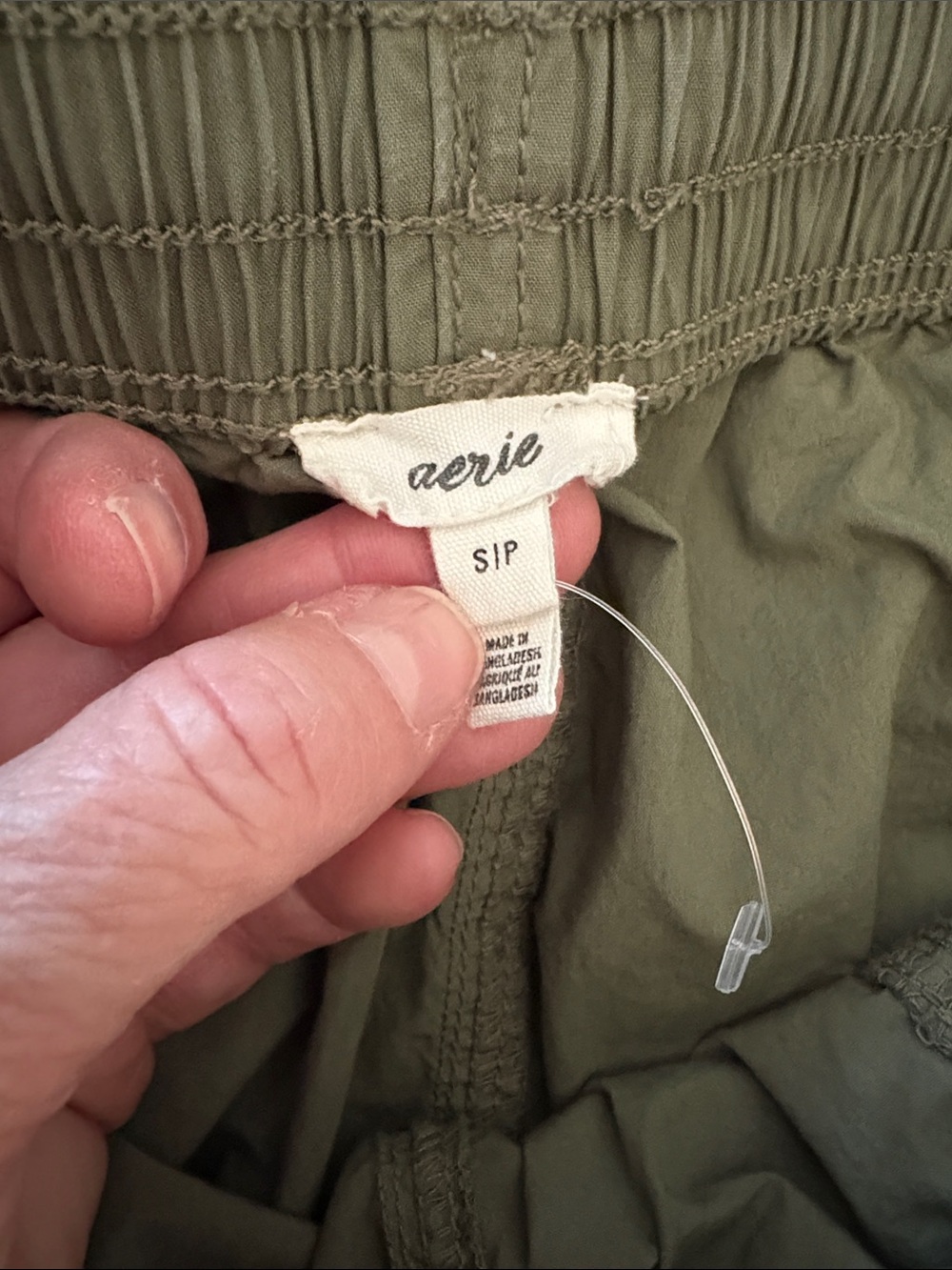 Aerie High Waisted Go-For-It Baggy Cargo Pant small excellent condition - Picture 4 of 13